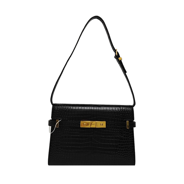MANHATTAN Small Calfskin Black
