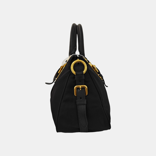 Gaufre Nylon Black