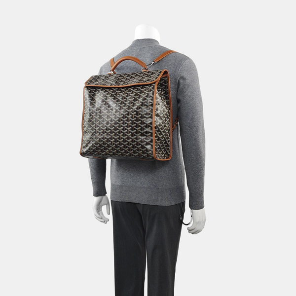 Saint Léger Coated Canvas Brown
