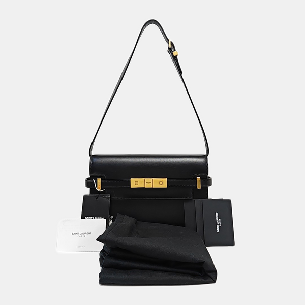 MANHATTAN Small Calfskin Black