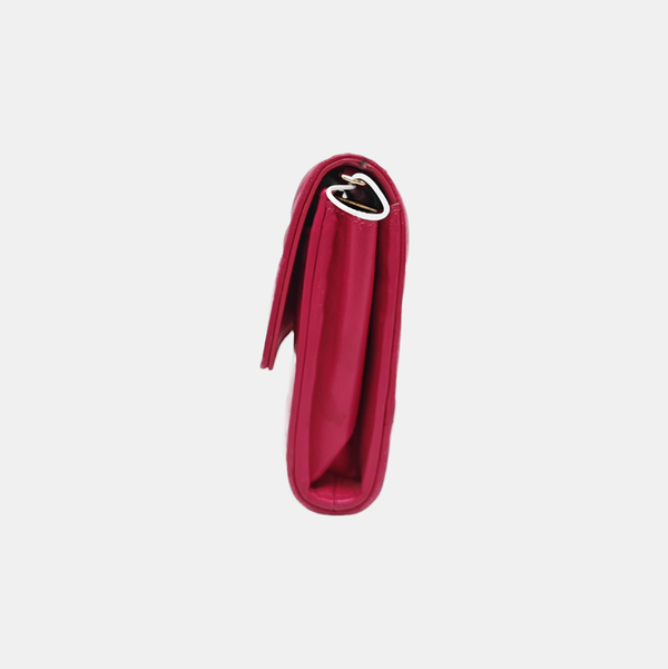 Lady Dior Small Cannage Lambskin Pink
