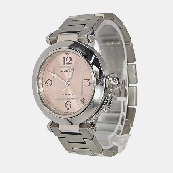 Pasha de Cartier 35mm Pink Automatic Watch