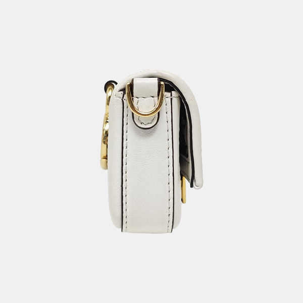 Baguette Nano Calfskin White