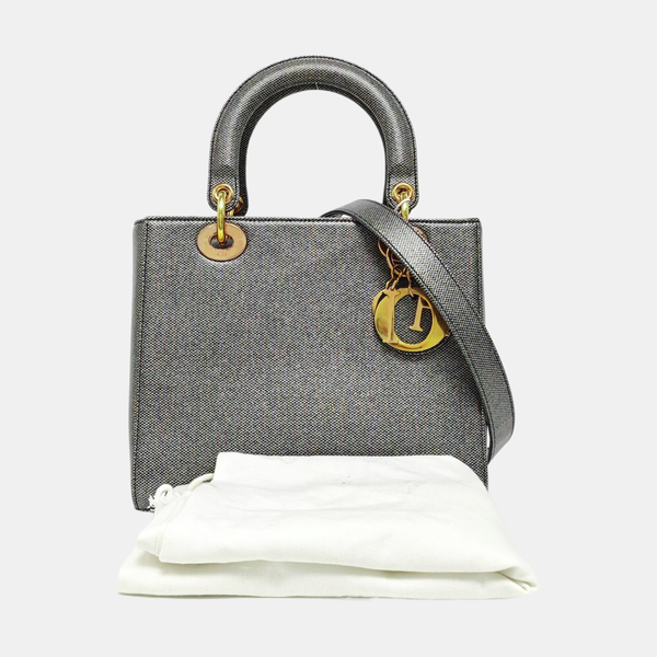 Lady Dior Medium Calfskin Multicolor