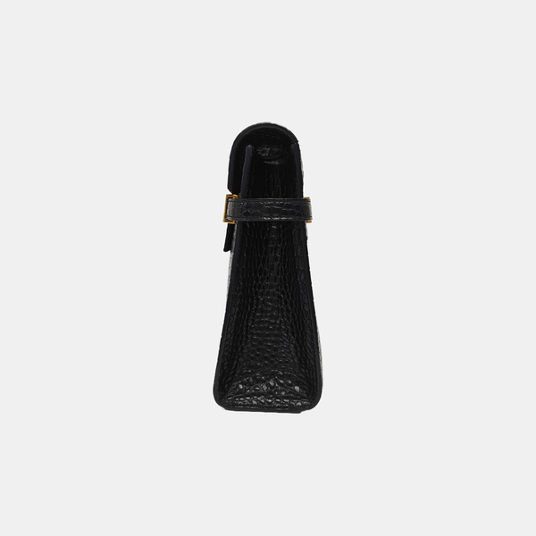 MANHATTAN Medium Calfskin Black