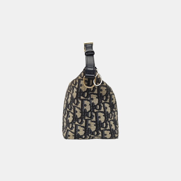 Diortravel Nomad Medium Oblique Canvas Beige
