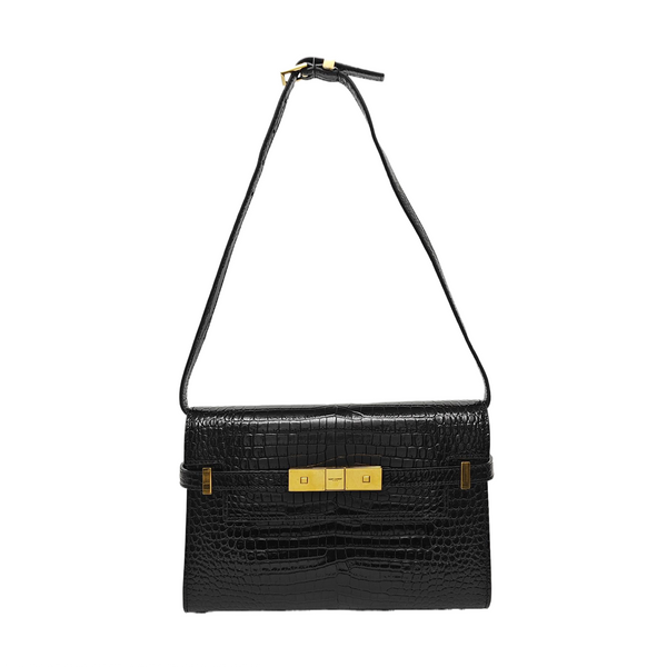 MANHATTAN Small Calfskin Black