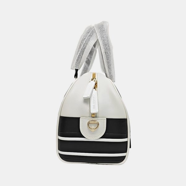 Vibe Medium Cannage Calfskin Black