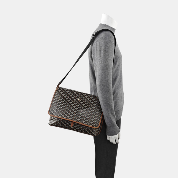 Capétien MM Coated Canvas Brown