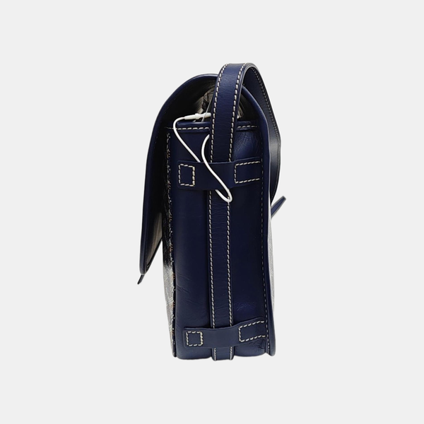 Belvedere Coated Canvas Blue