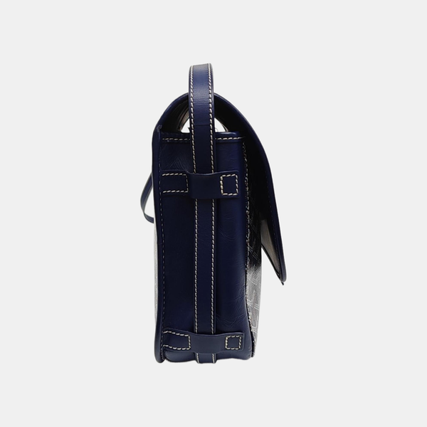 Belvedere Coated Canvas Blue