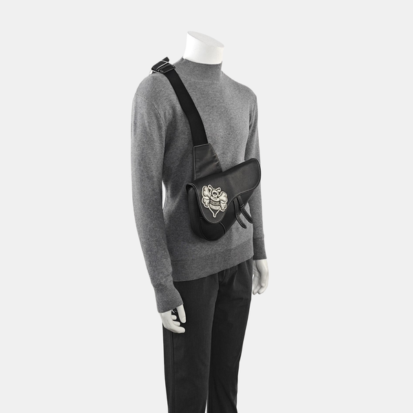 Dior And Shawn Calfskin Black