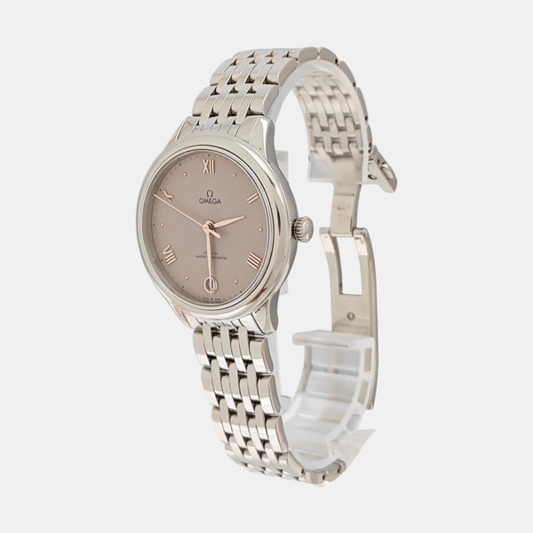 De Ville 34mm Rose Gold Automatic Watch