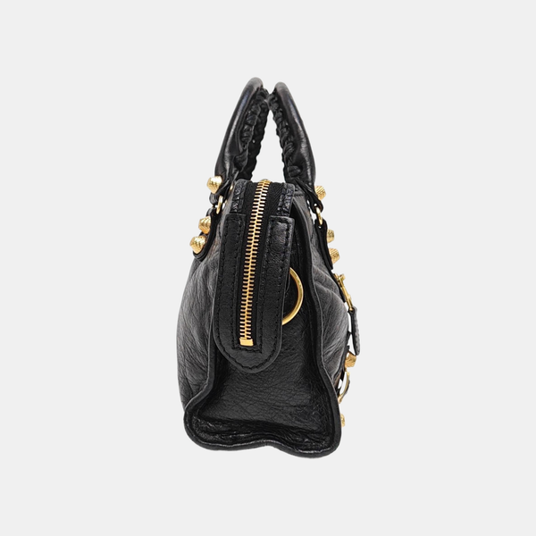 Classic City Mini Lambskin Black