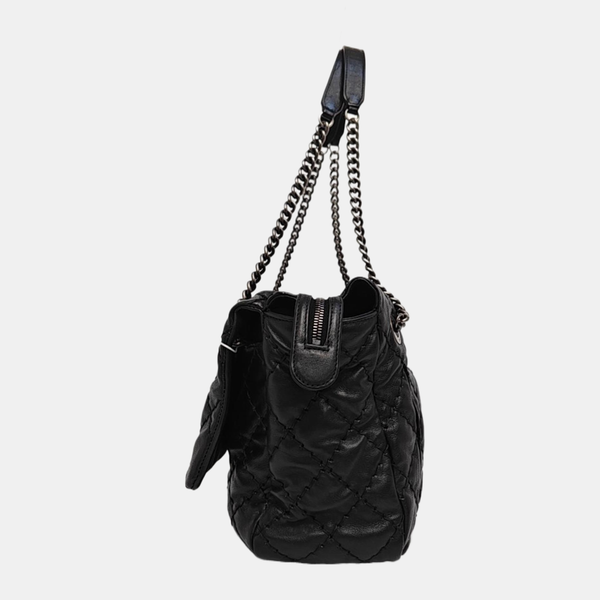 Quilted Calfskin Black