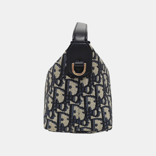 Diortravel Nomad Medium Oblique Canvas Beige