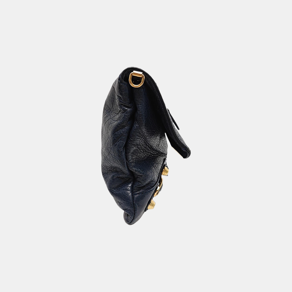Classic City Small Lambskin Blue