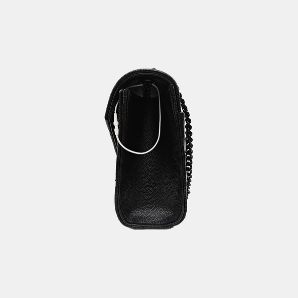 ENVELOPE Small Quilted Calfskin Black