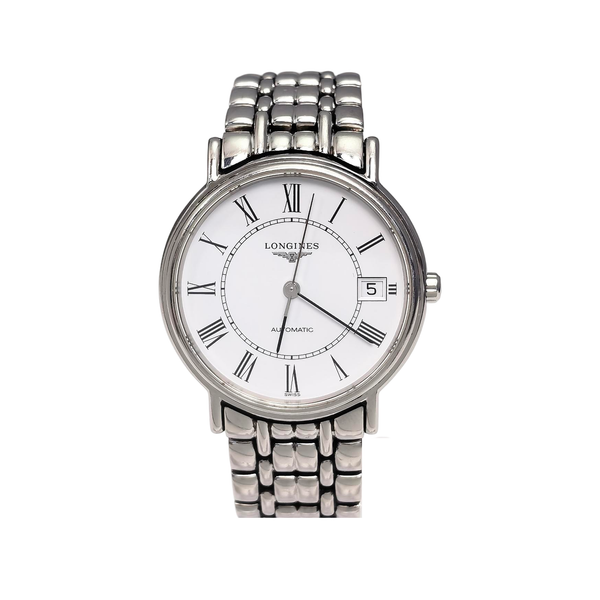 Elegant Collection 34.5mm White Automatic Watch