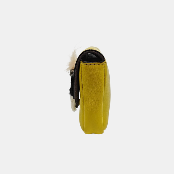 Baguette Micro Calfskin Yellow