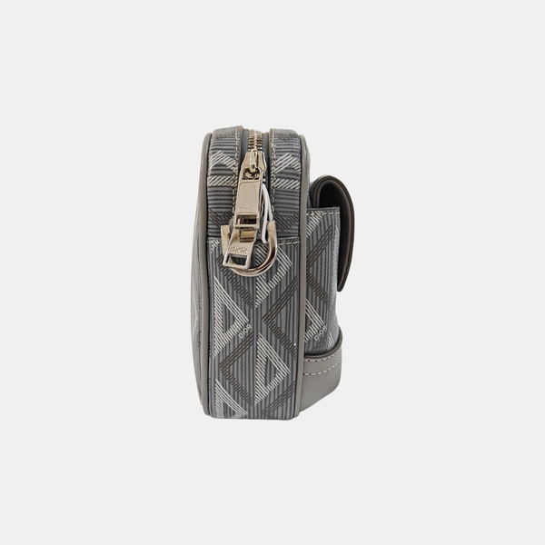 Hit The Road Coated Canvas Gray