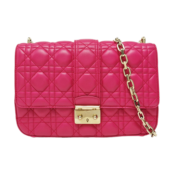 Miss Dior Cannage Lambskin Red