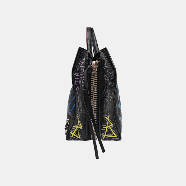 Classic City Small Lambskin Black