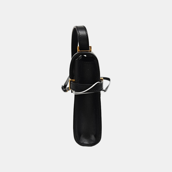 MANHATTAN Mini Calfskin Black
