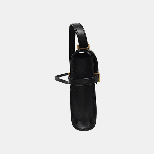 MANHATTAN Mini Calfskin Black