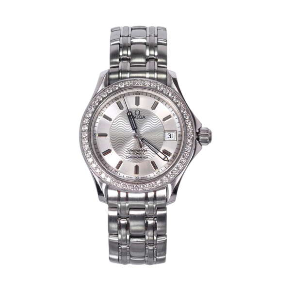 36mm Silver Automatic Watch