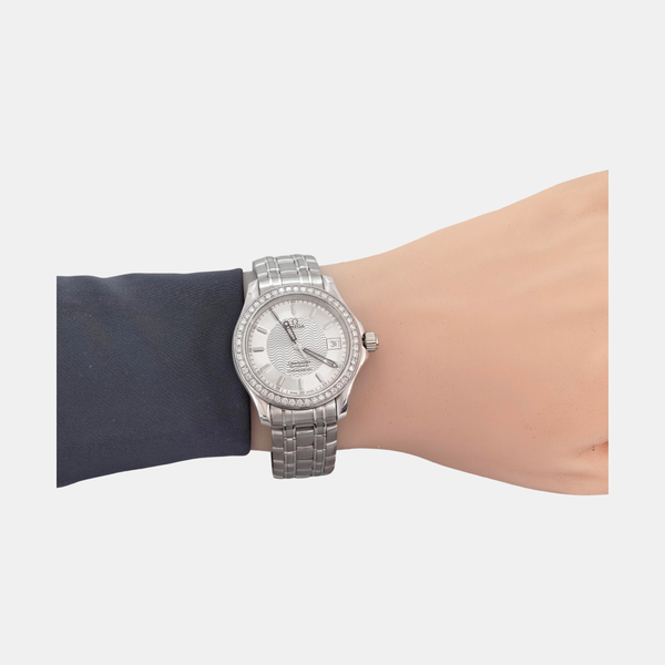 36mm Silver Automatic Watch