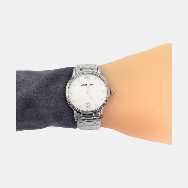 Star Legacy 34mm Opaline White Quartz Watch