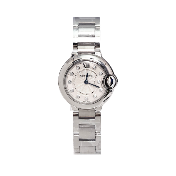 Ballon Bleu de Cartier 28mm White Quartz Watch