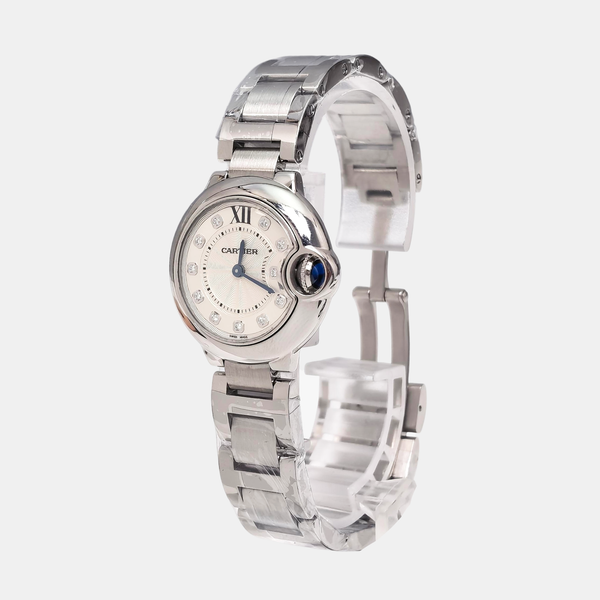 Ballon Bleu de Cartier 28mm White Quartz Watch