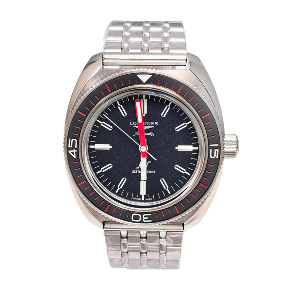 43mm Black Automatic Watch