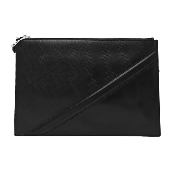 Calfskin Clutch Black