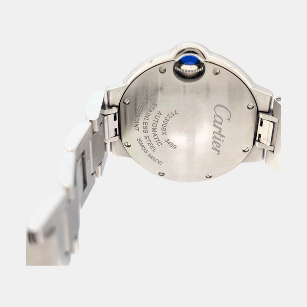 Ballon Bleu de Cartier 33mm Silver Automatic Watch