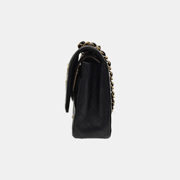 CLASSIC FLAP Small Quilted Lambskin Black