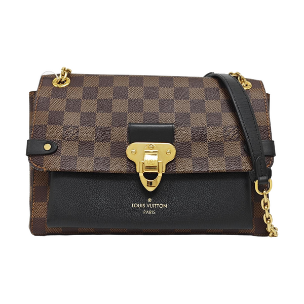 VAVIN PM Damier Ebene Coated Canvas Brown