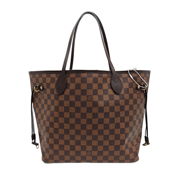 NEVERFULL MM Damier Ebene Coated Canvas Brown