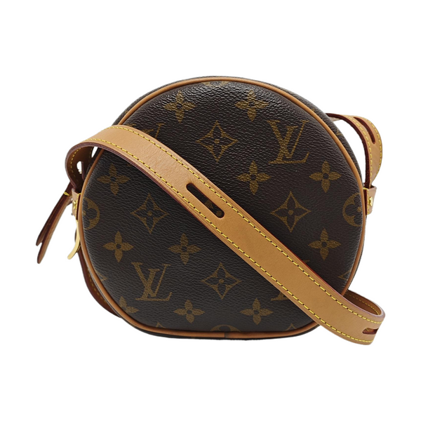 BOITE CHAPEAU PM Monogram Coated Canvas Brown