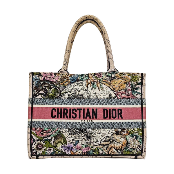 Book Tote Small Canvas Multicolor