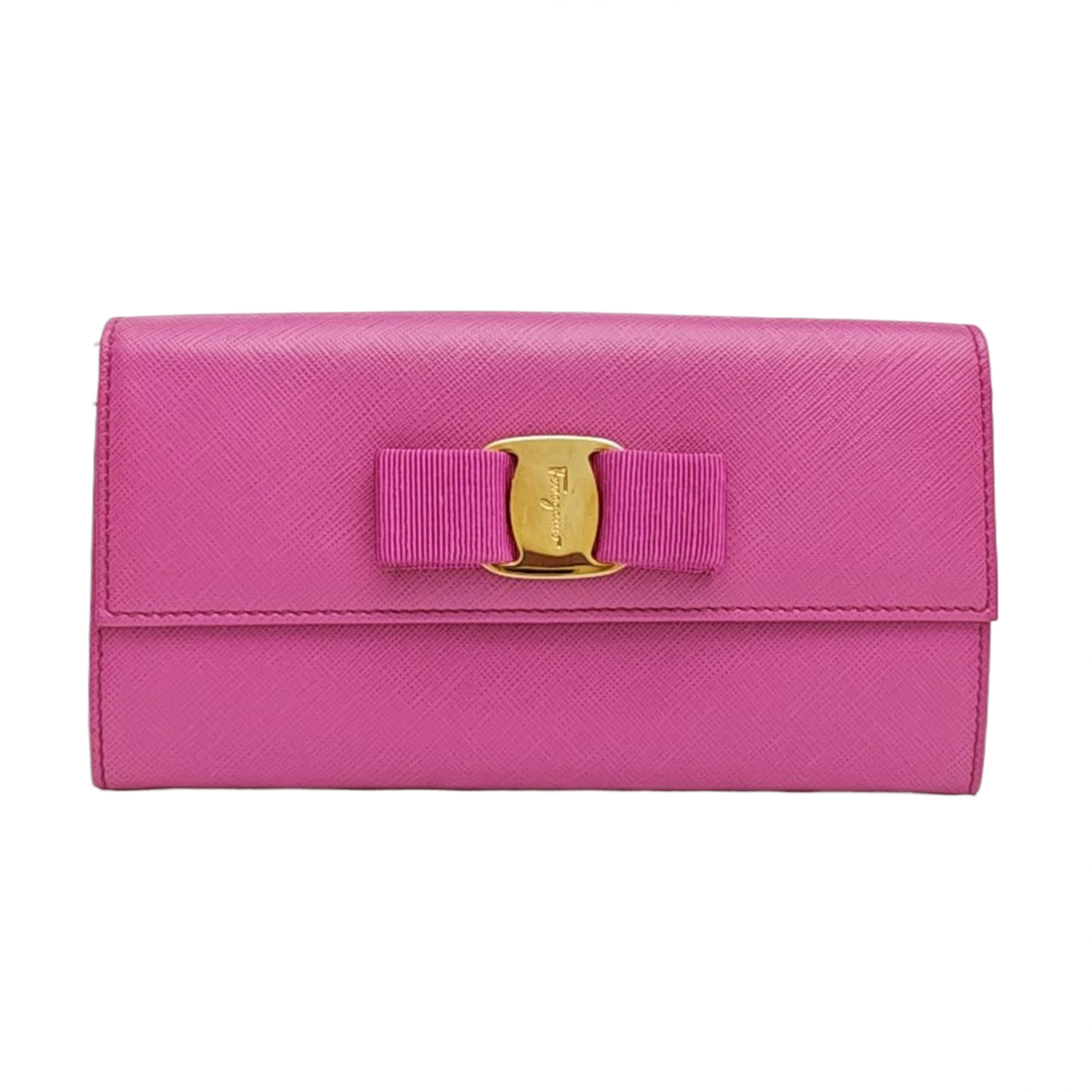 Ginny Calfskin Red Wallet