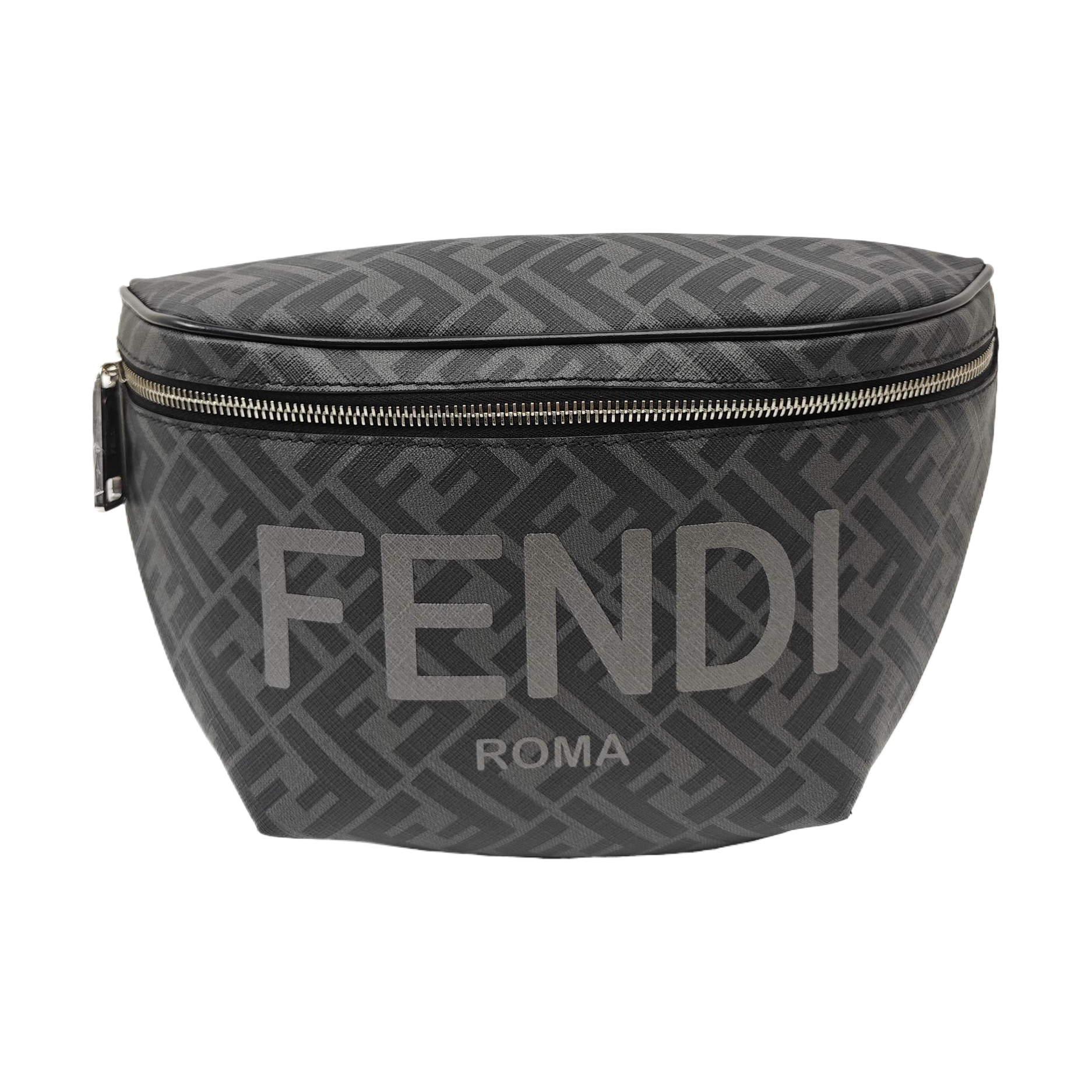 Roma Coated Canvas Black