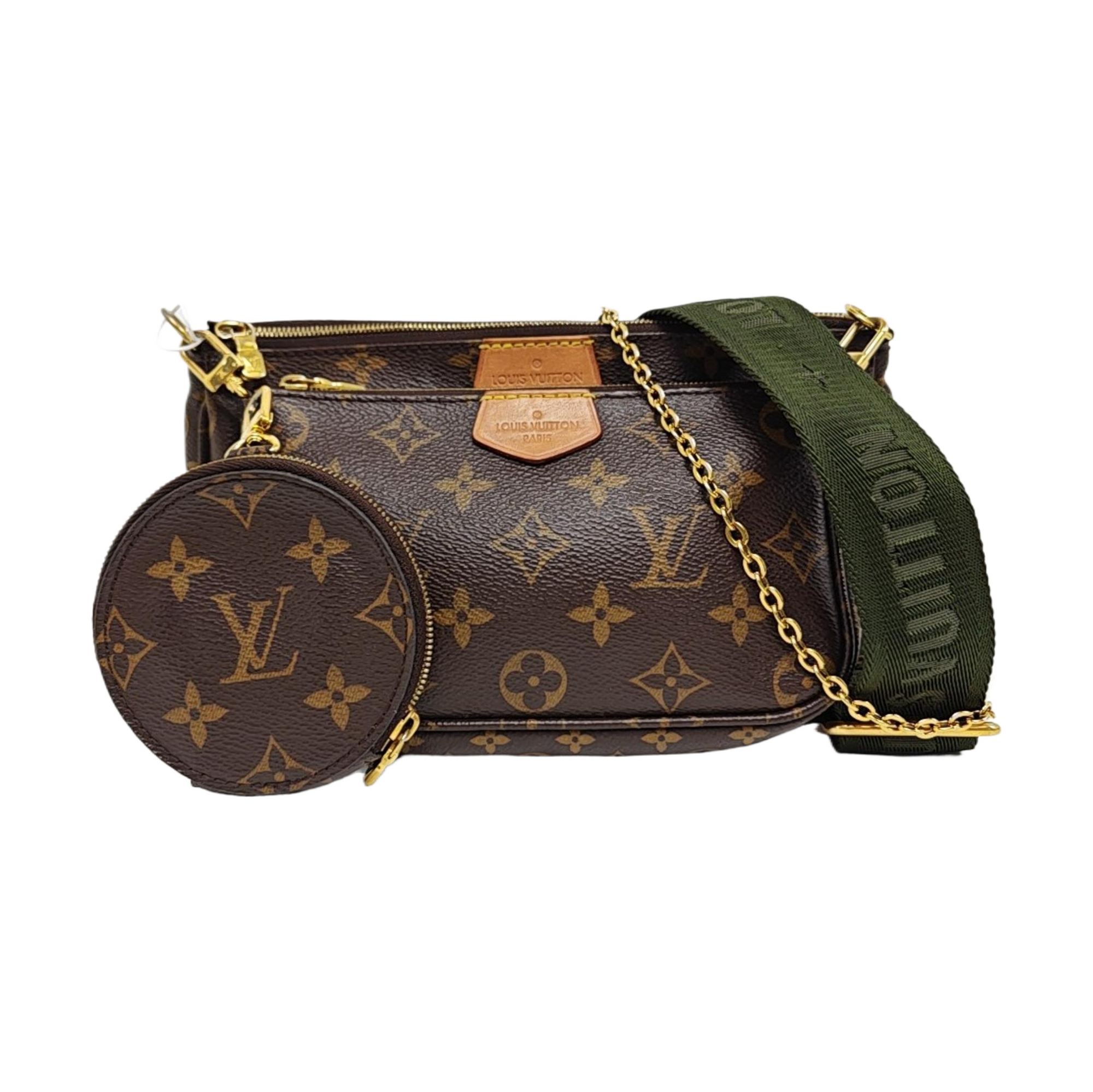 MULTI Monogram Coated Canvas Brown