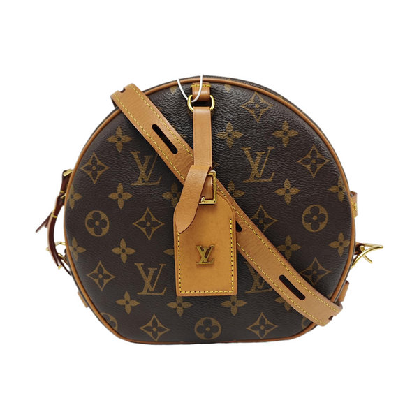 BOITE CHAPEAU MM Monogram Coated Canvas Brown
