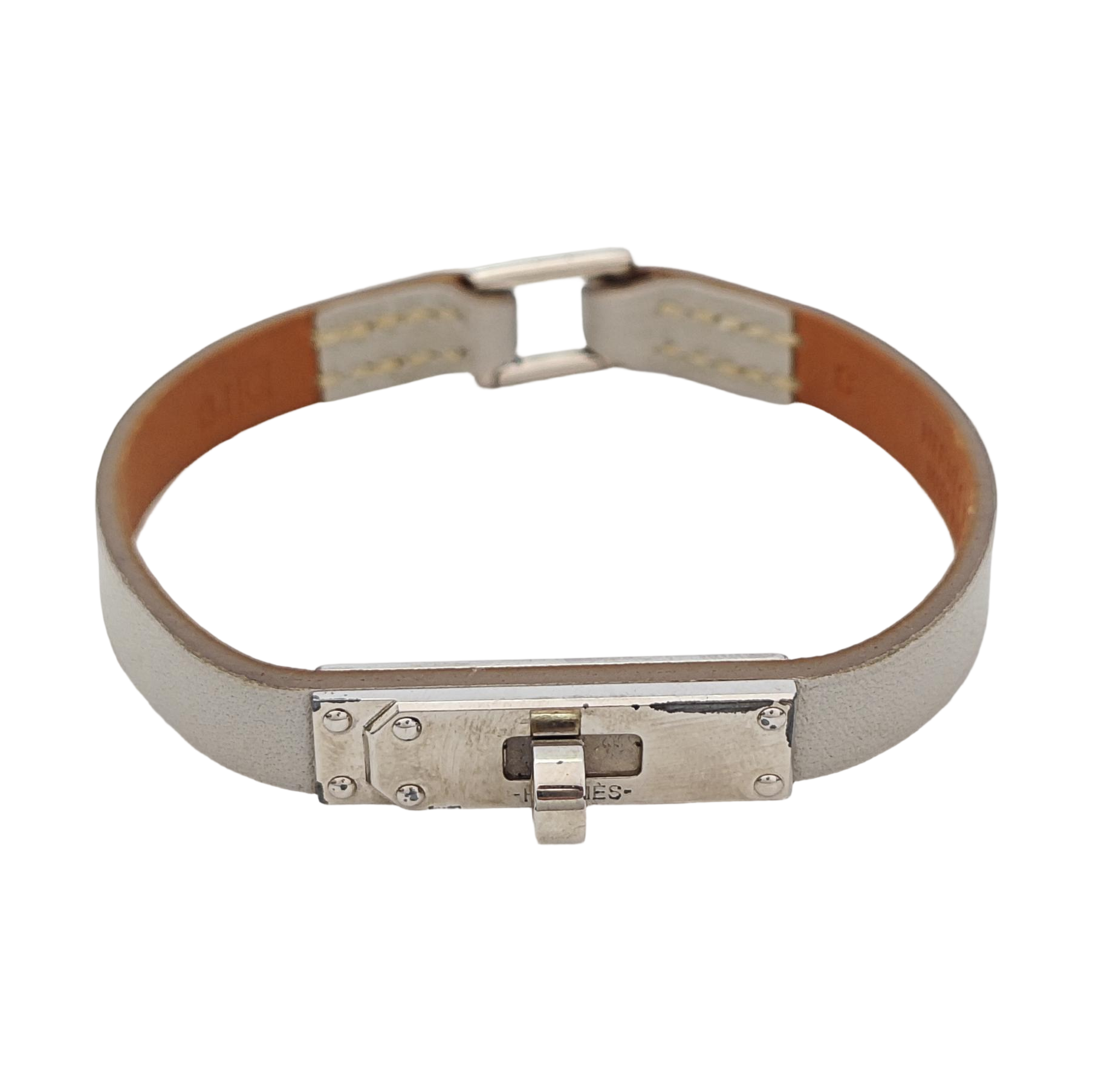 Micro Kelly Metal Gray Bracelet