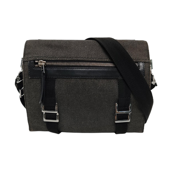 Canvas Shoulder Bag Black