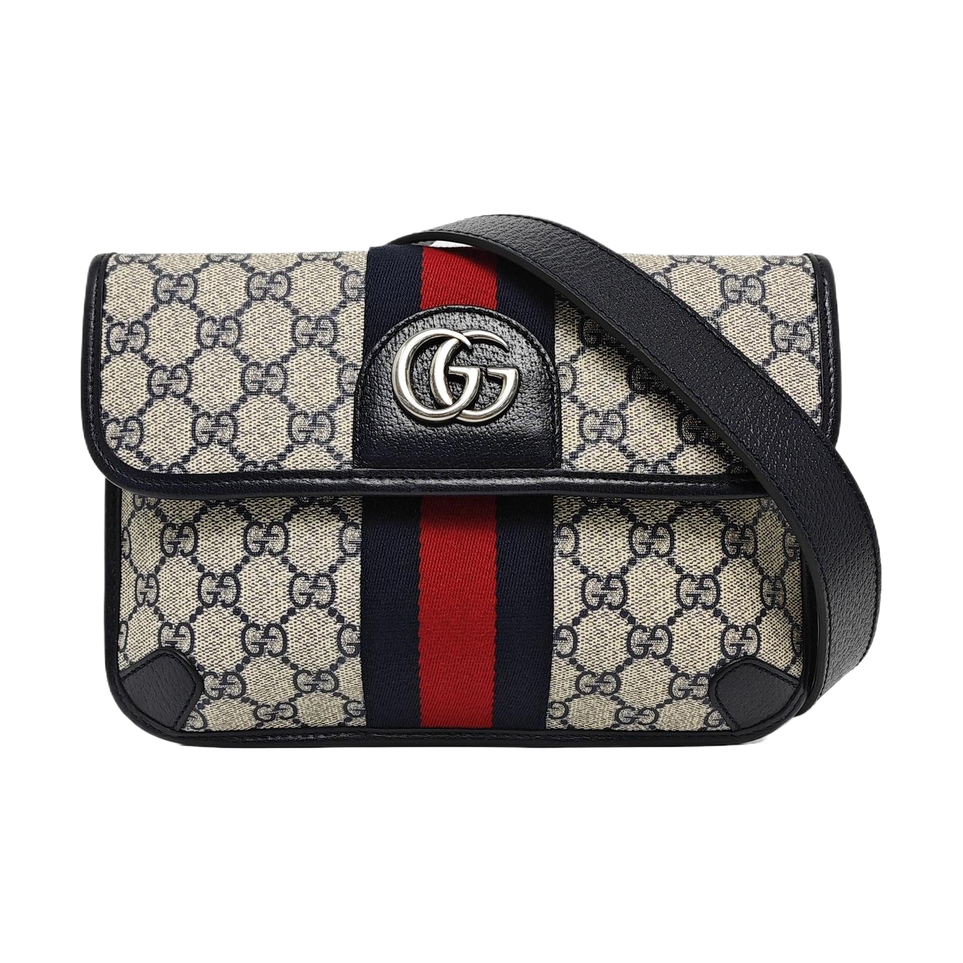 Authenticated pre-owned  Ophidia Monogram Coated Canvas Beige - Belt Bag at Looply