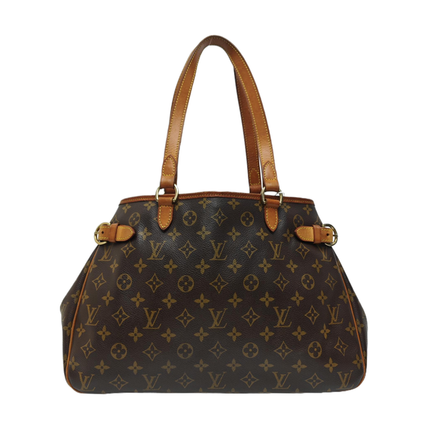 BATIGNOLLES GM Monogram Coated Canvas Brown